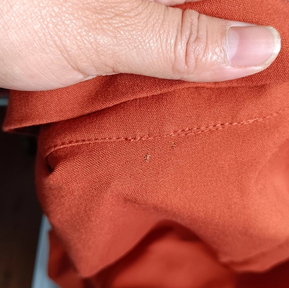 Sharagano Lepore shirt dress, size 10, snap buttons, short sleeves. - Picture 10 of 16